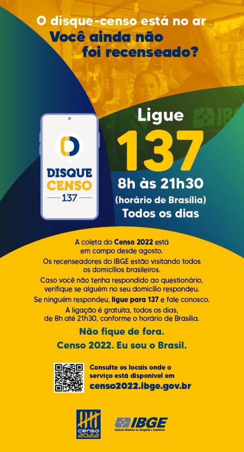 Censo 2022: Próximo ao encerramento da coleta de dados, Rondônia tem Disque-Censo ativado em todos os municípios