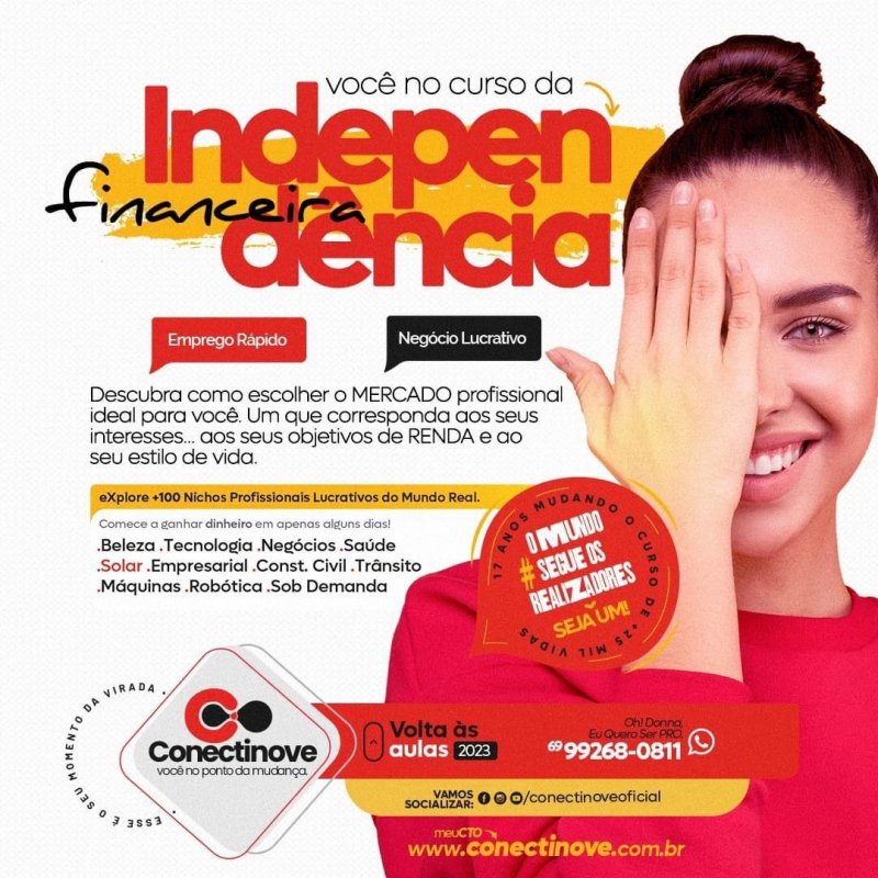 Conectinove traz curso sobre independência financeira; inscrições abertas