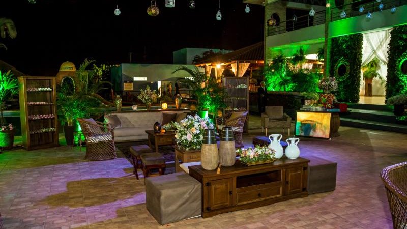 Foto 5 da matéria: Evento na AABB - confira decoração de casamento