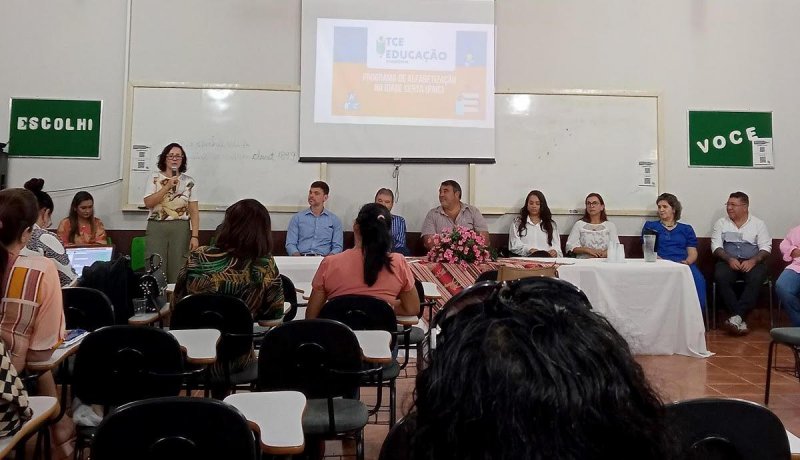MP participa do evento de implantação do Programa de Alfabetização na Idade Certa em São Miguel do Guaporé