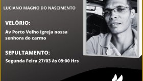 Pax São José: Nota de pesar pelo falecimento do cabelereiro rolimourense...