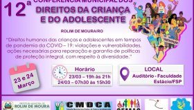 Rolim de Moura: 12ª Conferência Municipal dos Direitos da Criança e do...
