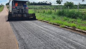 DER inicia obras de microrrevestimento asfáltico na RO-267, em Castanheiras