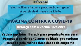 Vacinação contra gripe está aberta para população em geral em Rolim de...