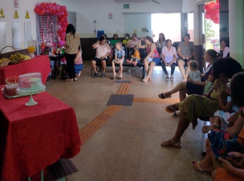 Unidade Básica de Saúde do bairro Cidade Alta de Rolim de Moura promoveu um evento em comemoração ao dia das mães