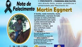 Nota de falecimento: Martin Eggnert