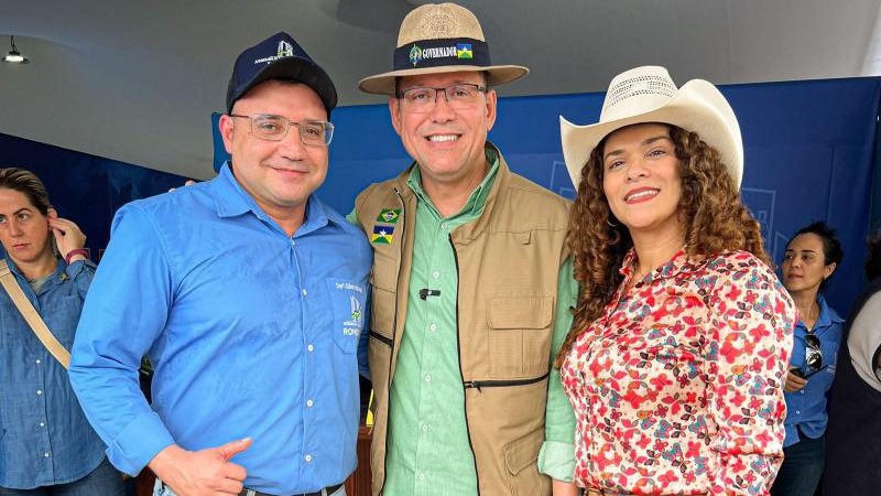 Foto 1 da matéria: 2º vice-presidente da Alero, Ribeiro do Sinpol destaca a importância da Rondônia Rural Show