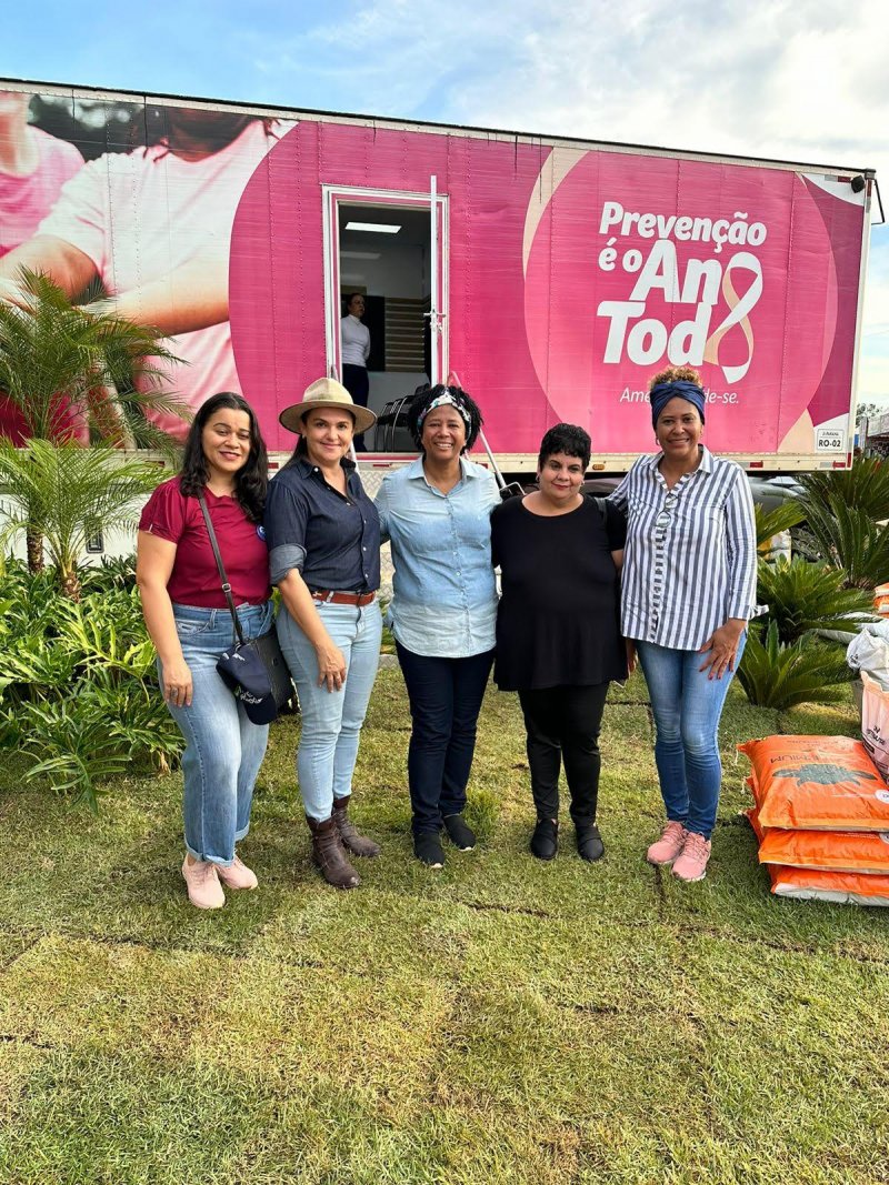 Carreta de Amor oferece atendimento às mulheres na Rondônia Rural Show