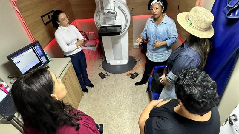 Foto 1 da matéria: Carreta de Amor oferece atendimento às mulheres na Rondônia Rural Show