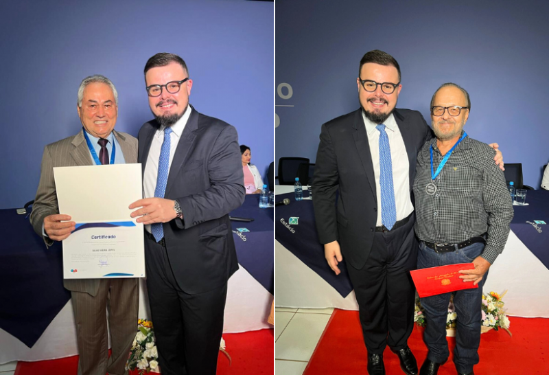 Ex-presidentes da Subseção de Rolim de Moura são homenageados com a Medalha Valter Nunes de Almeida