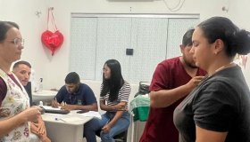 Mais de 500 pessoas participaram do dia D de Vacinação contra influenza e...