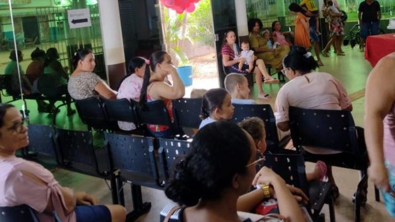 Foto 5 da matéria: Unidade Básica de Saúde do bairro Cidade Alta de Rolim de Moura promoveu um evento em comemoração ao dia das mães