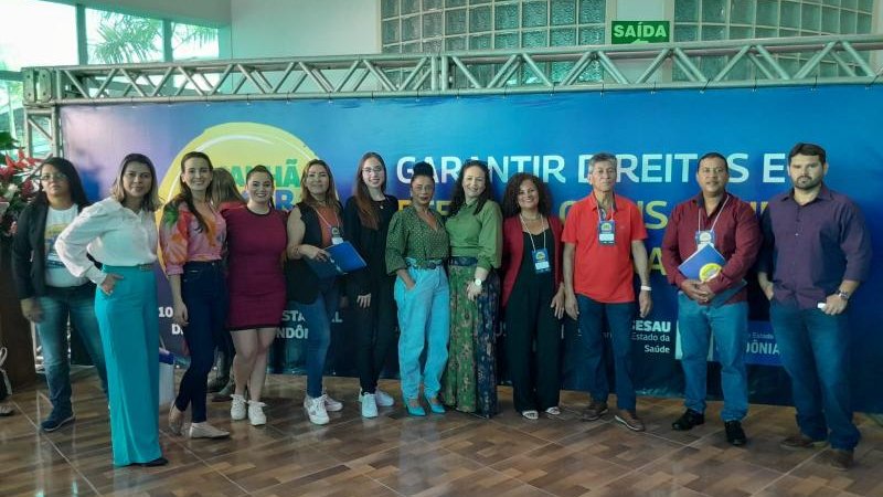 Foto 3 da matéria: Conselho Municipal de Saúde e SEMUSA de Rolim de Moura participam da 10ª Conferência Estadual de Saúde