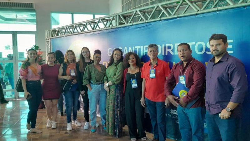 Foto 1 da matéria: Conselho Municipal de Saúde e SEMUSA de Rolim de Moura participam da 10ª Conferência Estadual de Saúde