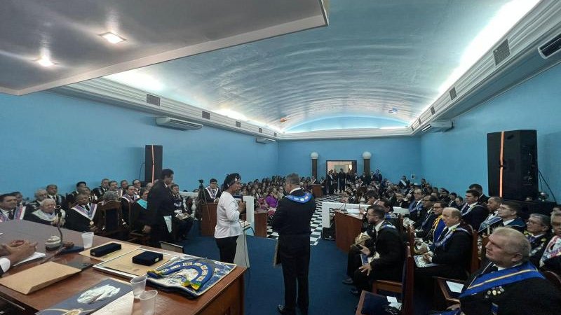 Foto 1 da matéria: Deputada federal Sílvia Cristina participa da posse do grão mestre do Grande Oriente do Brasil em Rondônia