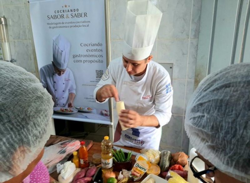 Festival Rondônia Saboroso realiza oficinas de Cozinha Criativa em 10 cidades do estado
