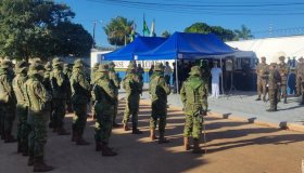 Governo reforma Base Operacional do Batalhão de Fronteira e Divisas de Nova...