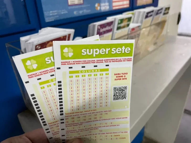 Aposta ganha prêmio de mais de R$ 10 milhões no Super Sete — Foto: Ana Marin/g1