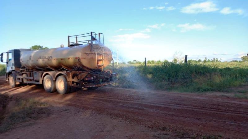 Foto 3 da matéria: SEMOSP conclui patrolamento da linha 164 lado norte