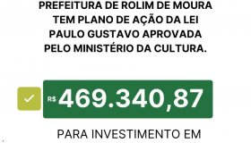 Prefeitura de Rolim de Moura confirma adesão a Lei Paulo Gustavo