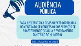 Convite Audiência Pública Agerrom
