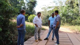 Parceria entre prefeituras de Rolim de Moura e Santa Luzia vai construir ponte...