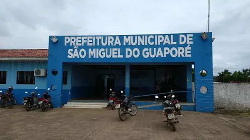 Prefeitura de São Miguel do Guaporé — Foto: Câmara Municipal de São Miguel do Guaporé/Divulgação