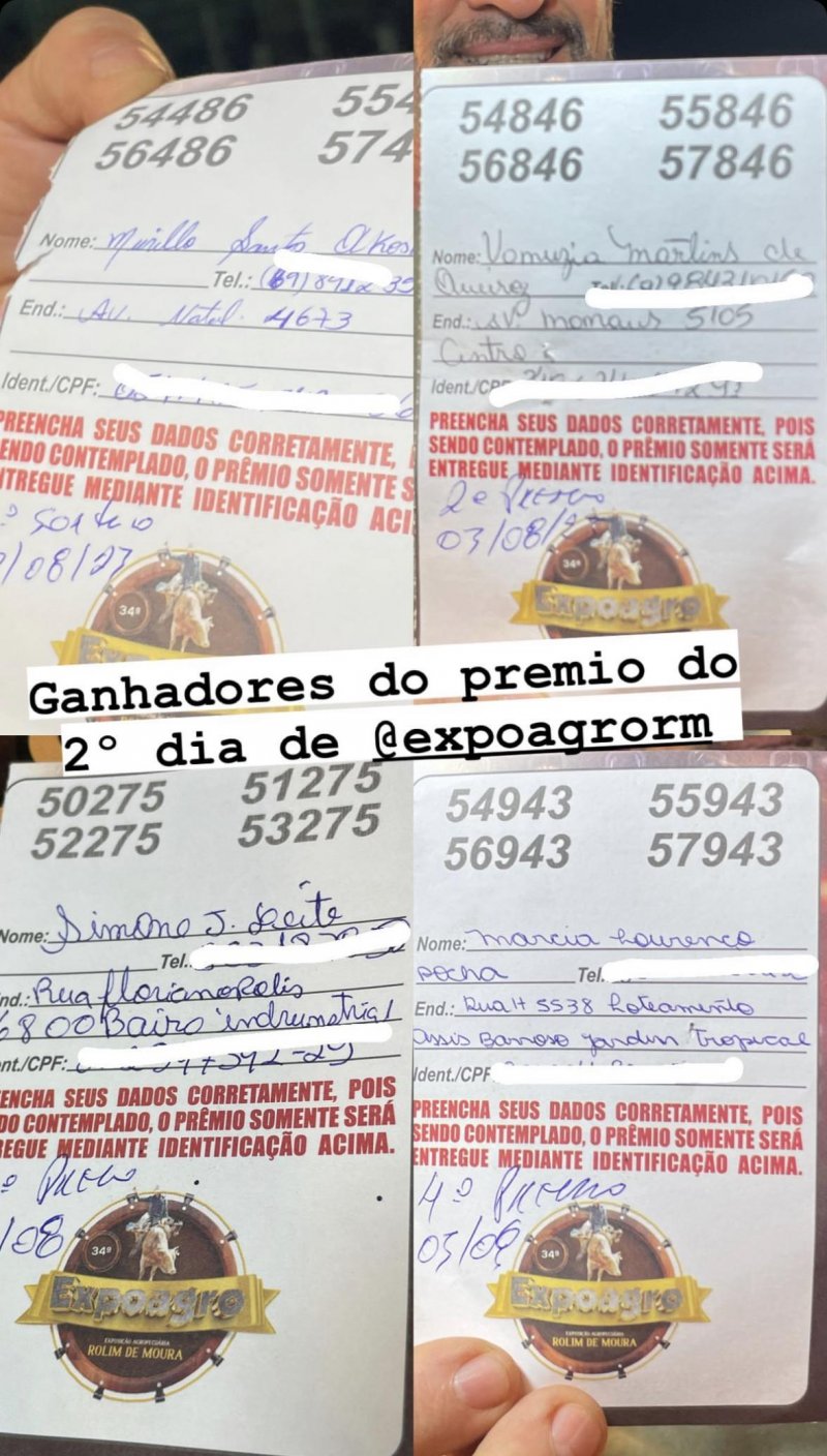 Confira os quatro ganhadores do Show de Prêmios da 2ª noite da 34ª Expoagro
