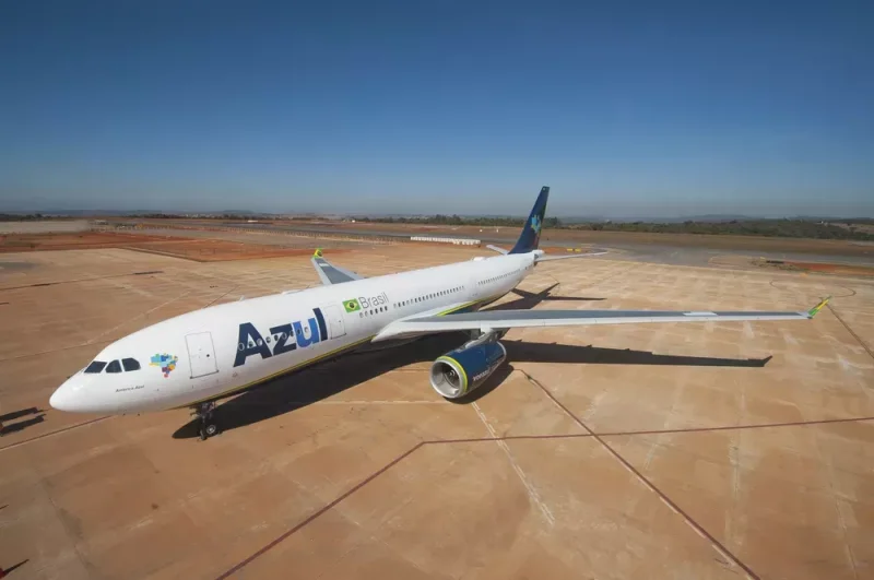 Avião da Azul — Foto: Divulgação/ Azul Linhas Aéreas