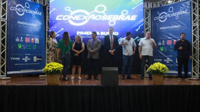 Foto 1 da matéria: Conexão Sebrae Pimenta Bueno promove empreendedorismo, tecnologias e inovações