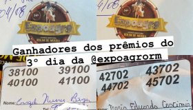 Confira os ganhadores da 3ª noite de sorteios do Show de Prêmios da 34ª...