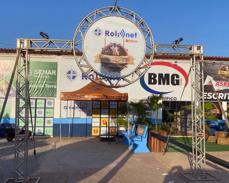 Rolim Net Fibra estará presente com estande na 34ª Expoagro de Rolim de Moura