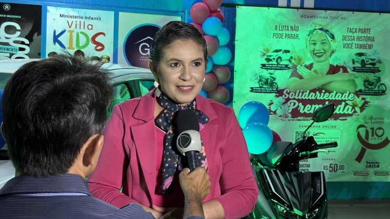 Foto 24 da matéria: Colabore: Associação Mulheres de Lenço realiza lançamento da campanha Solidariedade Premiada