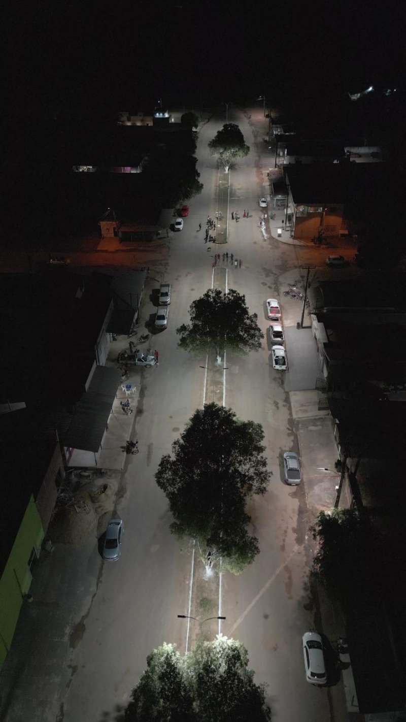 Parlamentar destinou emenda de R$ 121.679,78 para a implantação das modernas luminárias.