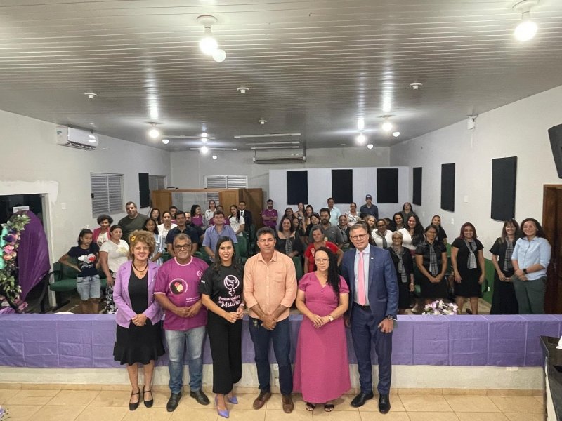 Juliana Nonato participa da Implantação da Procuradoria Especial da Mulher em Alto Alegre dos Parecis-RO