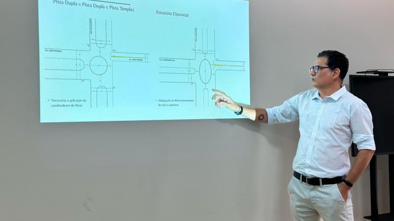 Foto 4 da matéria: Rolim de Moura terá Projeto Piloto de sinalização de trânsito em Rondônia