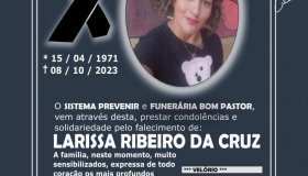 Nota de falecimento: Larissa Ribeiro da Cruz