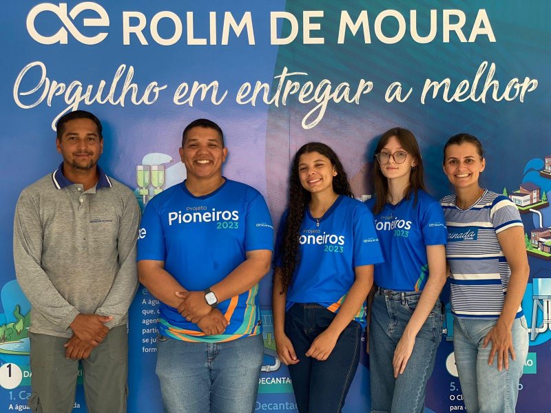 Estudantes do projeto ‘Pioneiros’ visitam Estação de Tratamento de Água, de Rolim de Moura