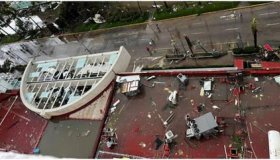 Furacão deixa rastros de destruição em hotel onde foram gravados episódios...