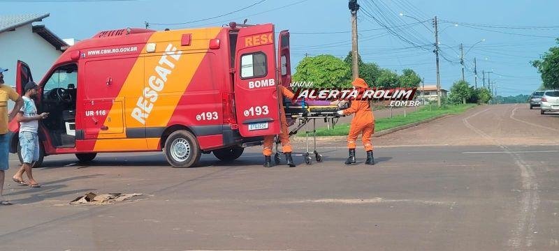 Identificada mulher que sofreu traumatismo craniano em grave acidente nesta manhã em Rolim de Moura