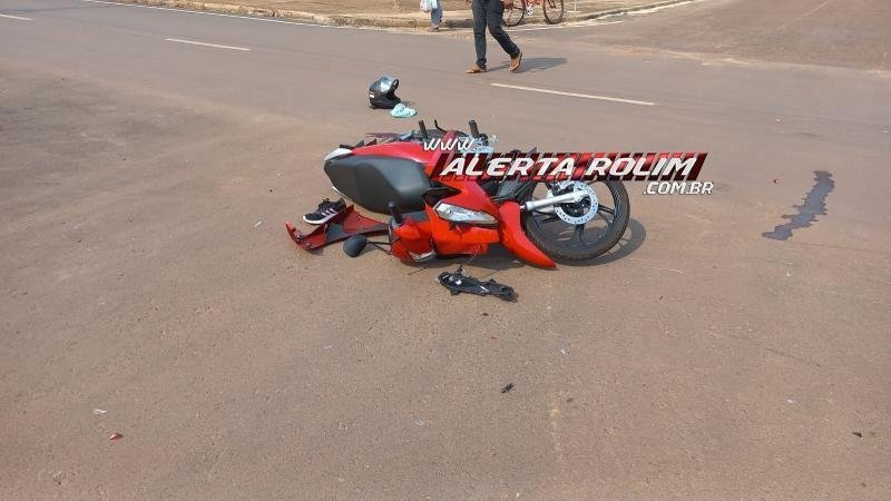 Foto 2 da matéria: Identificada mulher que sofreu traumatismo craniano em grave acidente nesta manhã em Rolim de Moura