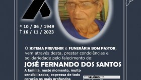 Nota de falecimento: José Fernando dos Santos