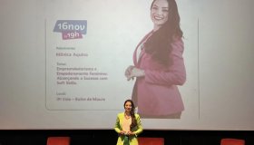 EMPREENDEDORISMO: MÔNICA FINANÇAS PALESTROU NO EMPREENDA MULHER