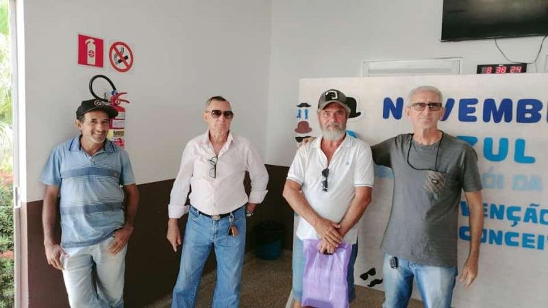 Foto 2 da matéria: UBS Eni Correia em Nova Estrela, promove evento dedicado ao Novembro Azul