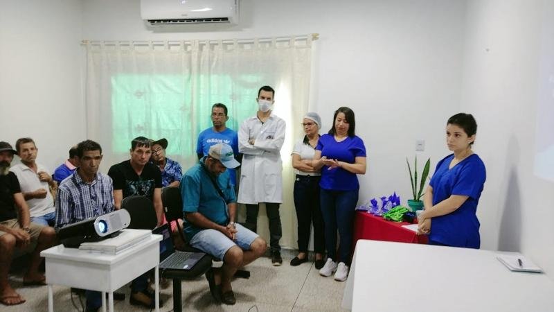 Foto 3 da matéria: UBS Eni Correia em Nova Estrela, promove evento dedicado ao Novembro Azul