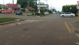 COMTRAN conclui a instalação de mais uma rotatória no centro de Rolim de...
