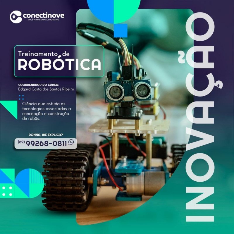 Conectinove lança treinamento de Robótica em Rolim de Moura; vagas limitadas