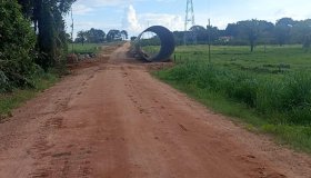 Linha 188 lado sul em Rolim de Moura no km 8,5 ficará interditada por 3 dias...
