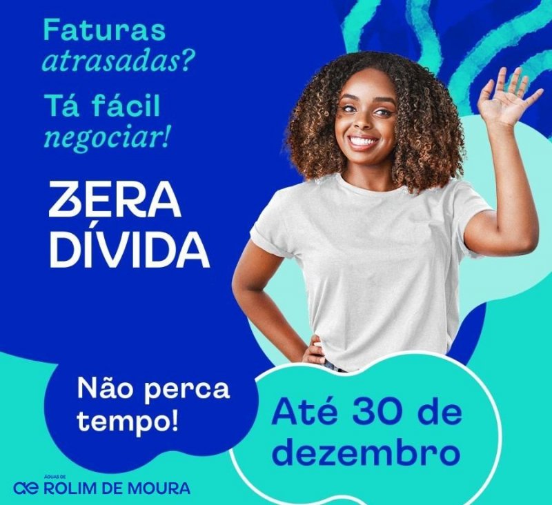 Zera Dívida: Águas de Rolim de Moura lança campanha de negociação de débitos