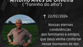 Asrolim lamenta falecimento de Toninho do Alho